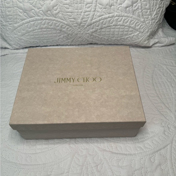NIB Jimmy Choo Saeda 85 - Silver/Multicolor size 38 - Picture 15 of 15